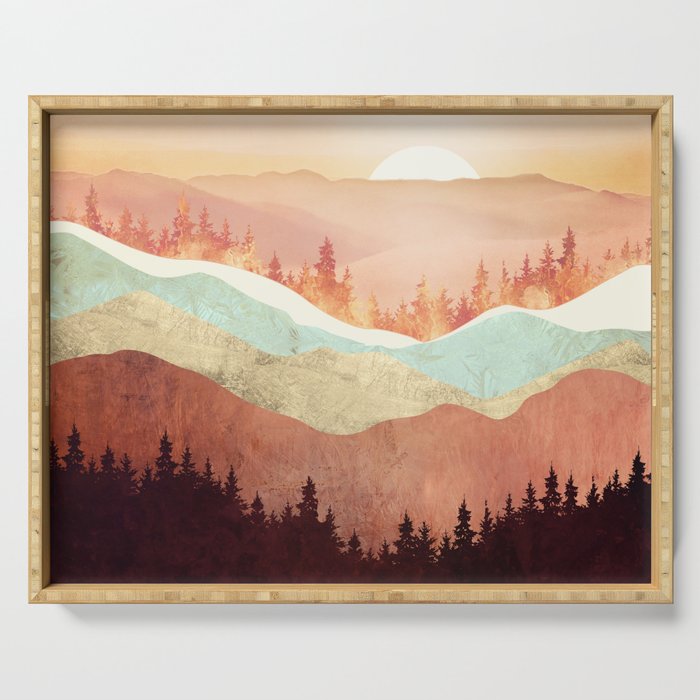 Amber Vista Serving Tray Gallery Image 1