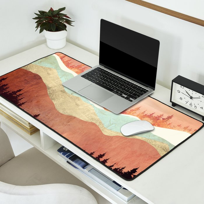 Amber Vista Desk Mat Gallery Image 2