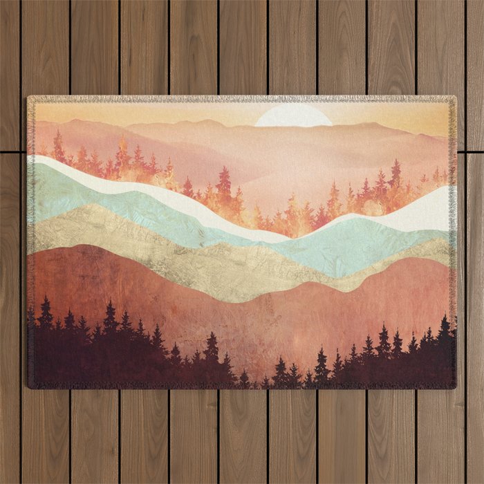 Amber Vista Outdoor Rug Gallery Image 1