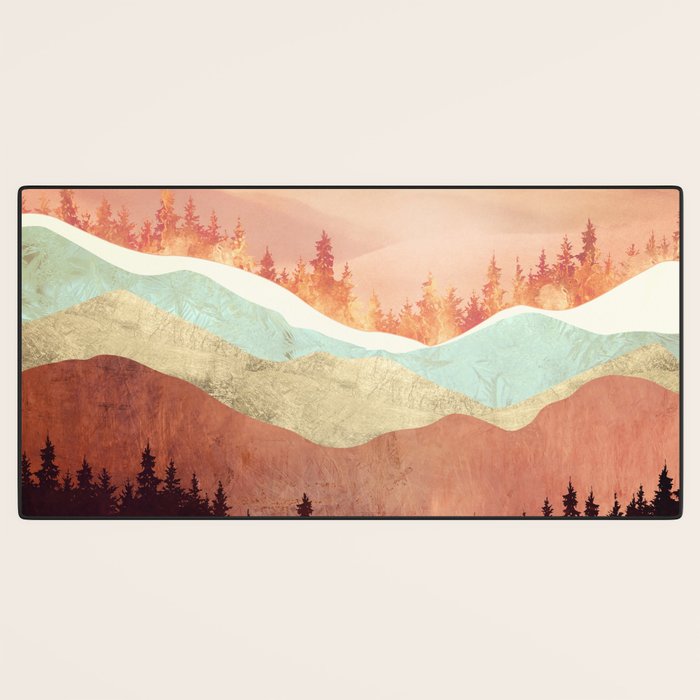 Amber Vista Desk Mat Gallery Image 3