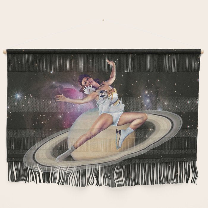 Saturn Queen // Skating in Space Wall Hanging Gallery Image 1