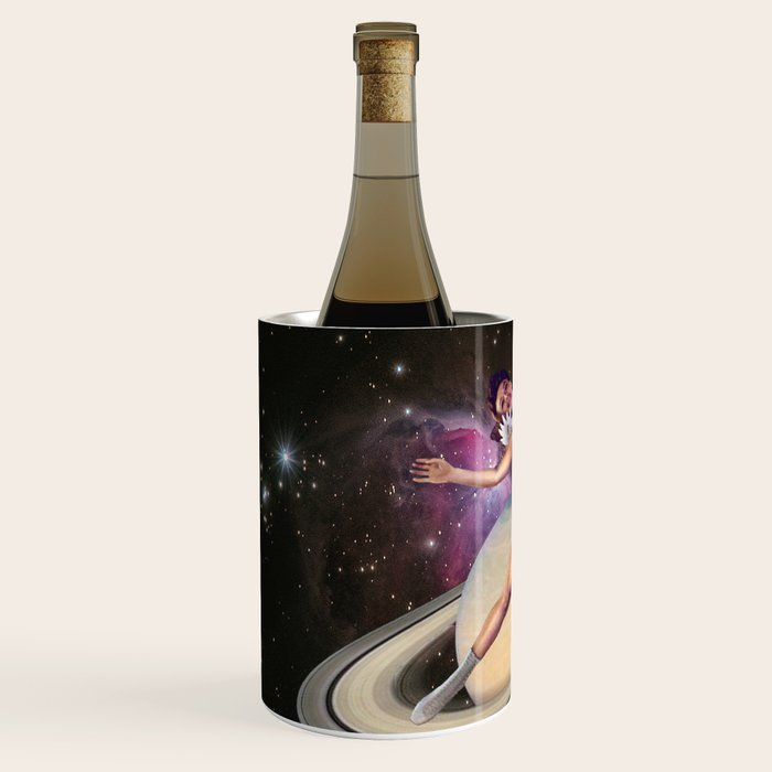 Saturn Queen // Skating in Space Wine Chiller Gallery Image 2
