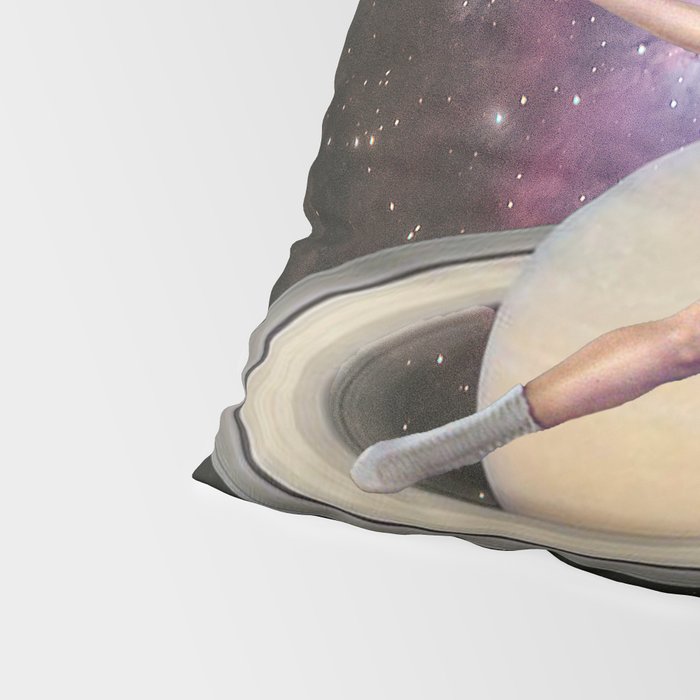 Saturn Queen // Skating in Space Pillow Sham Gallery Image 4