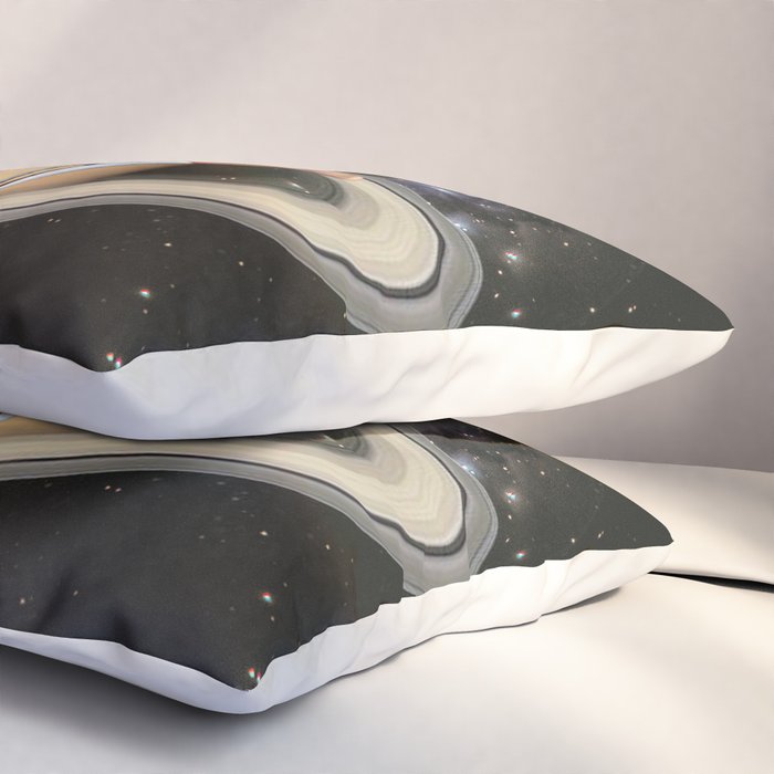 Saturn Queen // Skating in Space Pillow Sham Gallery Image 3