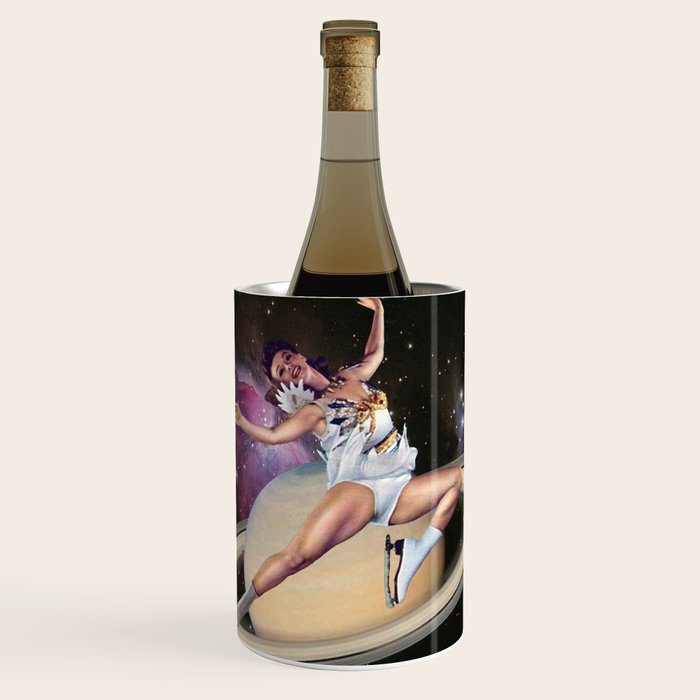 Saturn Queen // Skating in Space Wine Chiller Gallery Image 1