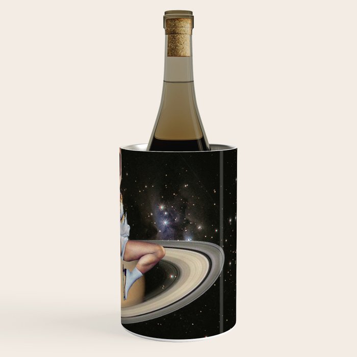 Saturn Queen // Skating in Space Wine Chiller Gallery Image 3