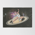 Saturn Queen // Skating in Space Rug Gallery Image 2