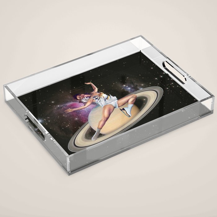 Saturn Queen // Skating in Space Acrylic Tray Gallery Image 1