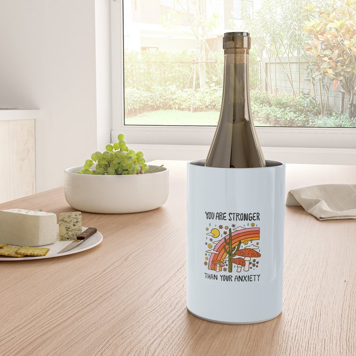 Stronger Than Your Anxiety Wine Chiller Gallery Image 4