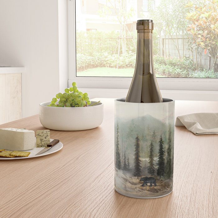 Mountain Black Bear Wine Chiller Gallery Image 4