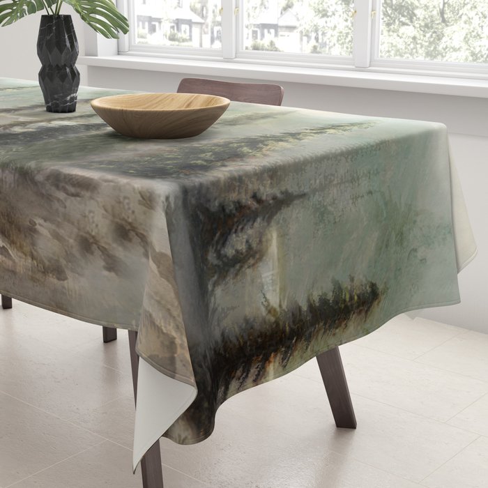 Mountain Black Bear Tablecloth Gallery Image 3