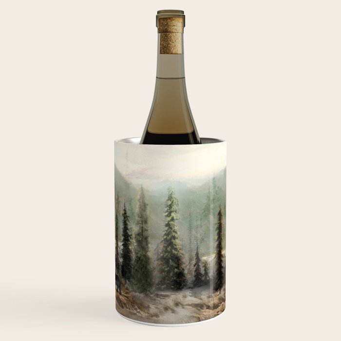 Mountain Black Bear Wine Chiller Gallery Image 3