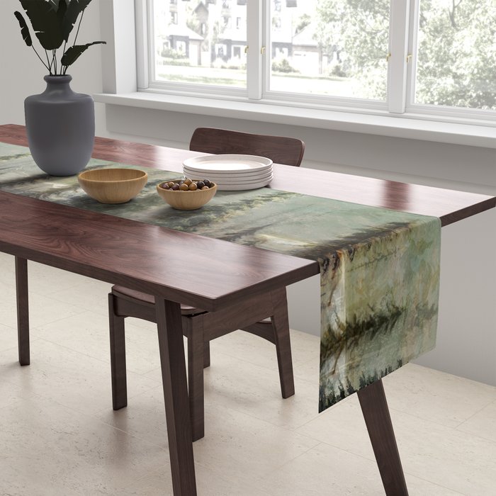 Mountain Black Bear Table Runner Gallery Image 2