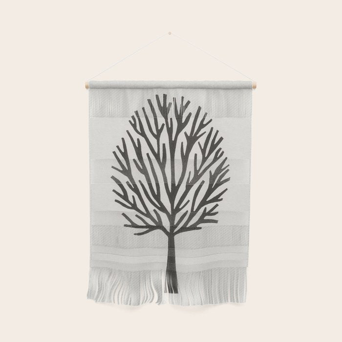 Linocut Tree #3 Wall Hanging Gallery Image 1