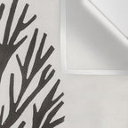 Linocut Tree #3 Wall Tapestry Gallery Image 3