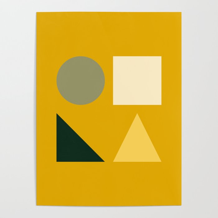 Modern Geometric 80A Poster Gallery Image 4