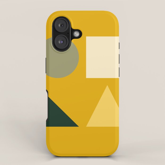 Modern Geometric 80A iPhone Case Gallery Image 1