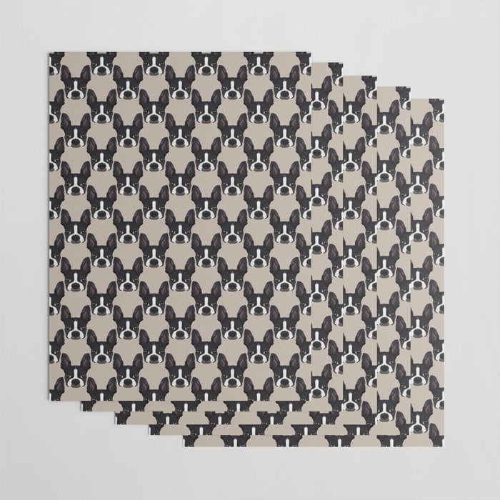 Boston Terrier 2015 Wrapping Paper Gallery Image 3
