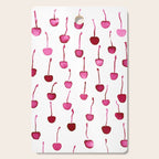 Watercolor Cherries Cutting Board Gallery Image 1