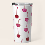 Watercolor Cherries Travel Mug Gallery Image 3