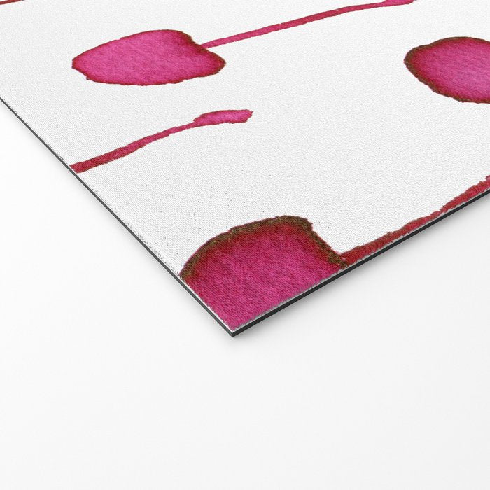 Watercolor Cherries Welcome Mat Gallery Image 2