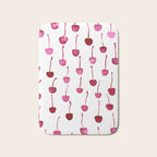 Watercolor Cherries Bath Mat Gallery Image 1