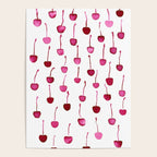 Watercolor Cherries Poster Gallery Image 4
