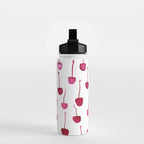 Watercolor Cherries Water Bottle Gallery Image 2