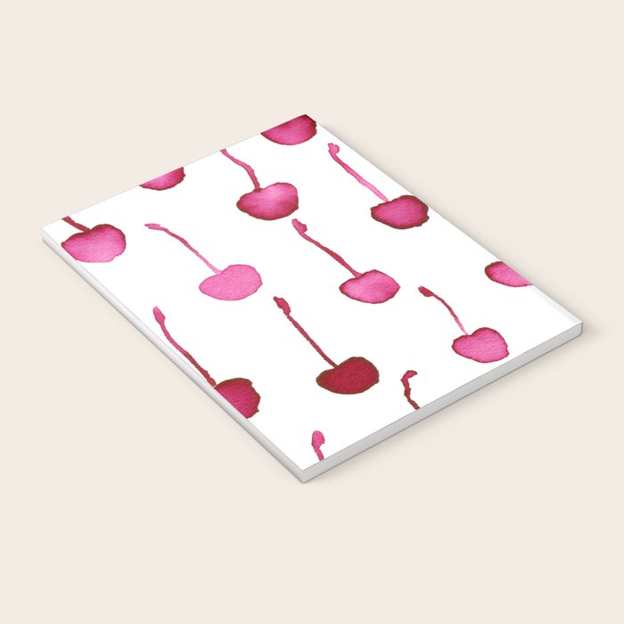 Watercolor Cherries Notebook Gallery Image 3
