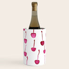 Watercolor Cherries Wine Chiller Gallery Image 1