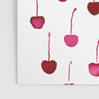 Watercolor Cherries Poster Gallery Image 3