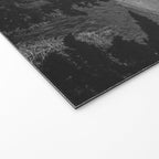 Snow Capped Sierras - Black and White Nature Photography Welcome Mat Gallery Image 2