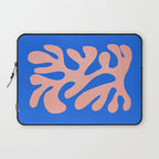 Rose Bud & Azure Blue: Matisse Paper Cutouts 02 Laptop Sleeve Gallery Image 1