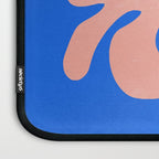 Rose Bud & Azure Blue: Matisse Paper Cutouts 02 Laptop Sleeve Gallery Image 3