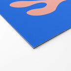 Rose Bud & Azure Blue: Matisse Paper Cutouts 02 Welcome Mat Gallery Image 2