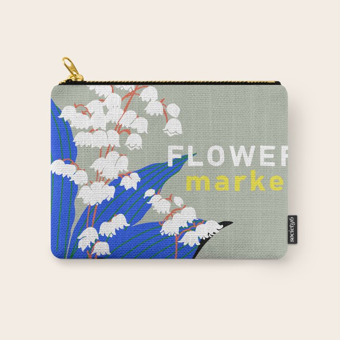 Flower Market New York Carry All Pouch Gallery Image 1