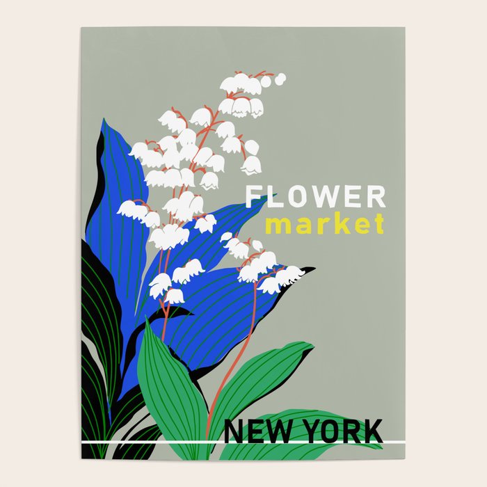 Flower Market New York Poster Gallery Image 4