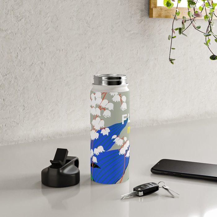 Flower Market New York Water Bottle Gallery Image 5
