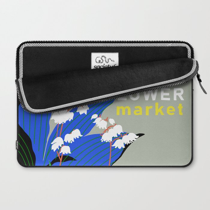 Flower Market New York Laptop Sleeve Gallery Image 2
