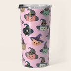 Witchy Kitties - Halloween Cats Travel Mug Gallery Image 3
