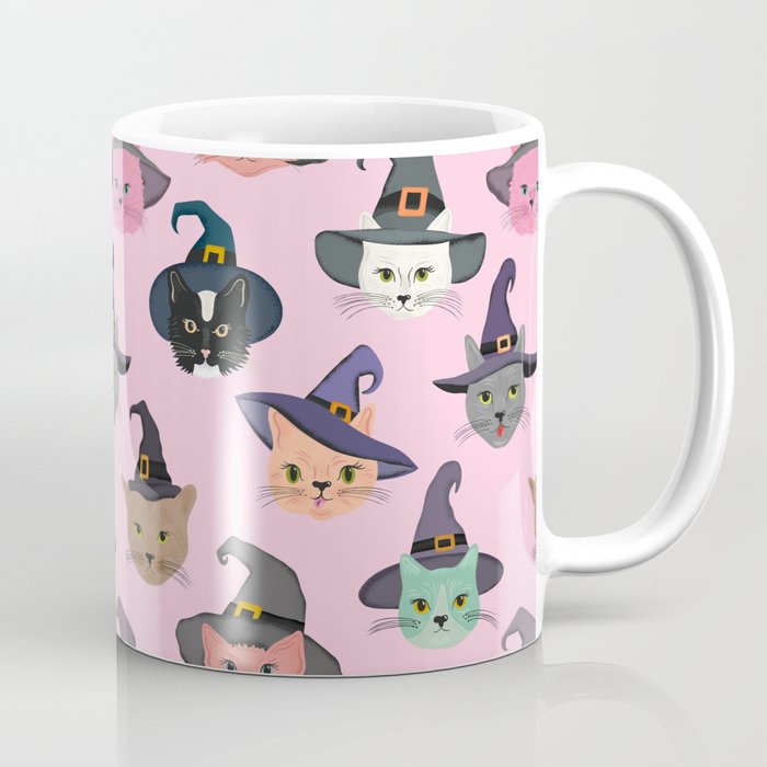 Witchy Kitties - Halloween Cats Coffee Mug Gallery Image 1