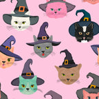 Witchy Kitties - Halloween Cats Coffee Mug Gallery Image 2