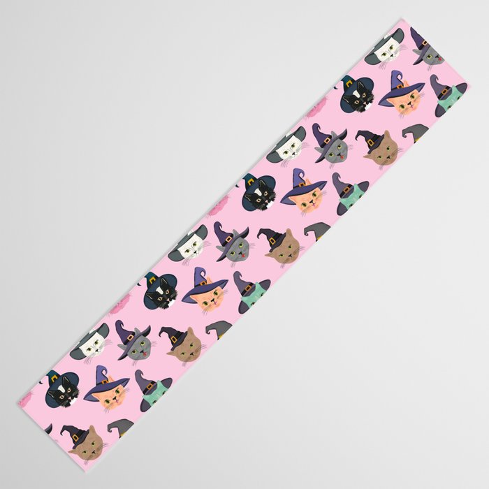 Witchy Kitties - Halloween Cats Table Runner Gallery Image 3