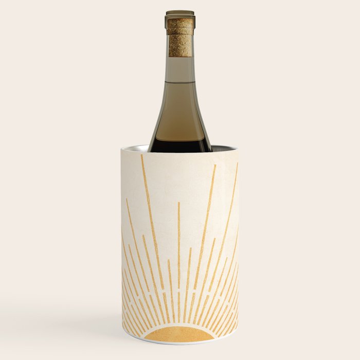 Boho Sun no. 5 Yellow Wine Chiller Gallery Image 1