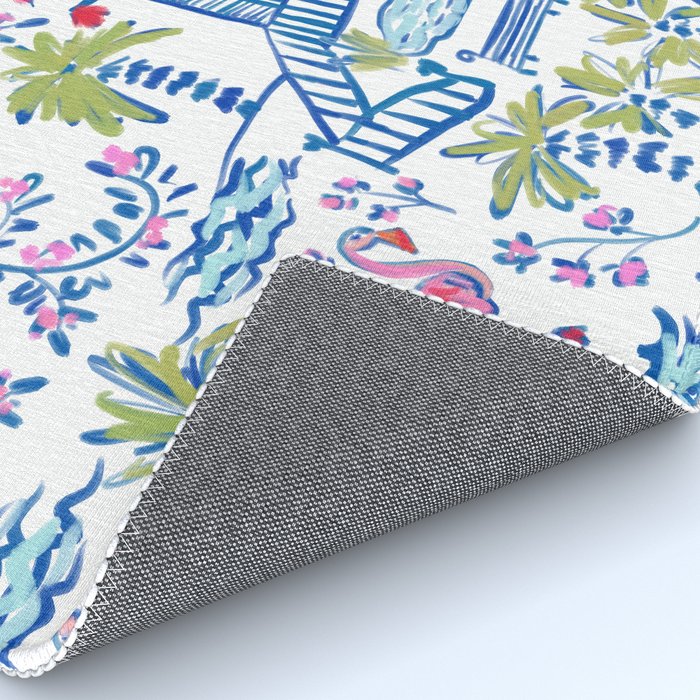 Colorful Coastal Chinoiserie  Rug Gallery Image 4