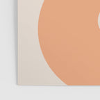 Orange Cream Yin Yang Peace Minimal Poster Gallery Image 3