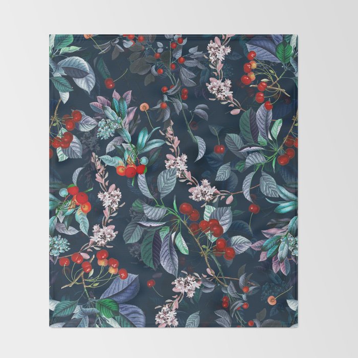 FUTURE NATURE XII Throw Blanket Gallery Image 2