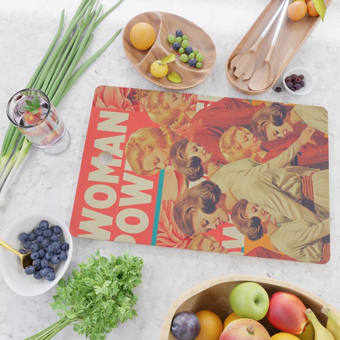 Woman Power Cutting Board Gallery Image 2