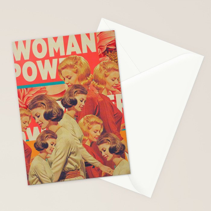 Woman Power Stationery Card Gallery Image 2