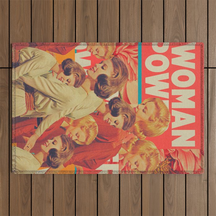Woman Power Outdoor Rug Gallery Image 1